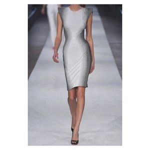 SOLD ON VESTIAIRE Alexander McQueen Illusion Dress